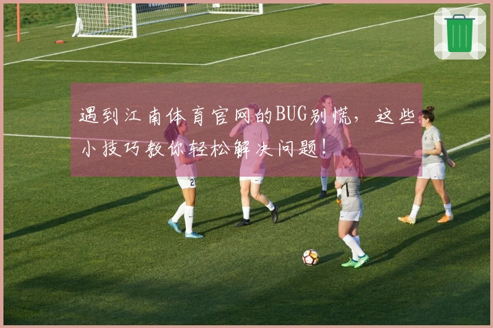 遇到江南体育官网的BUG别慌，这些小技巧教你轻松解决问题！